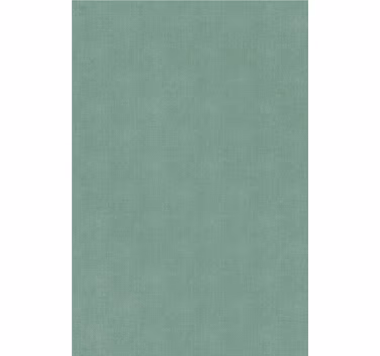 Toile fenêtre salle de bain imitation lin vert - TenStickers