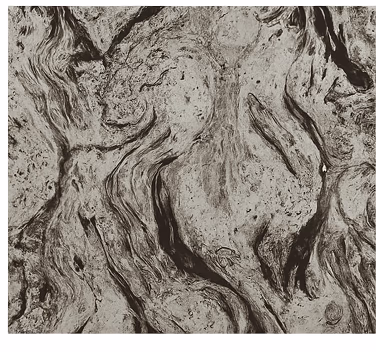 Toile fenêtre salle de bain texture de marbre foncé - TenStickers