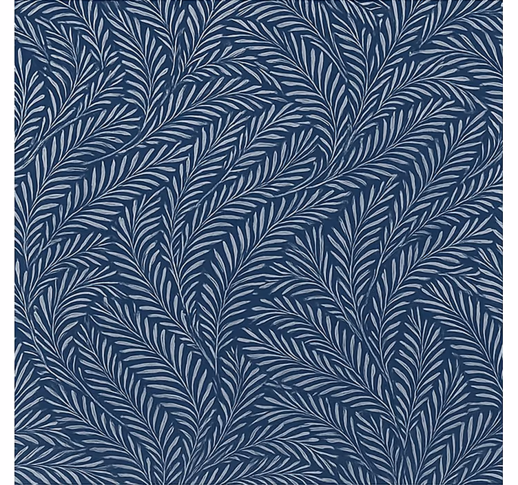 Toile fenêtre salle de bain feuilles de bouleau nordique - TenStickers