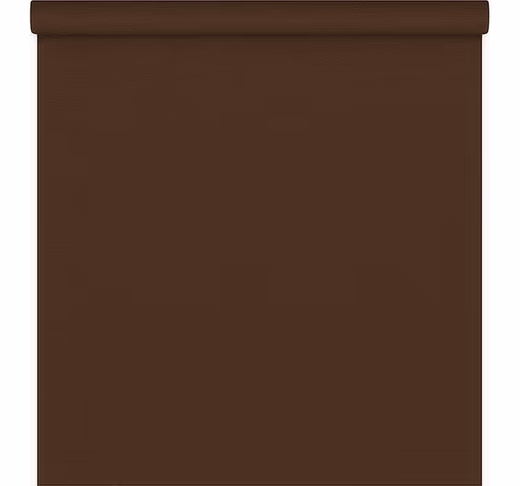 Toile fenêtre salon monochrome marron foncé - TenStickers
