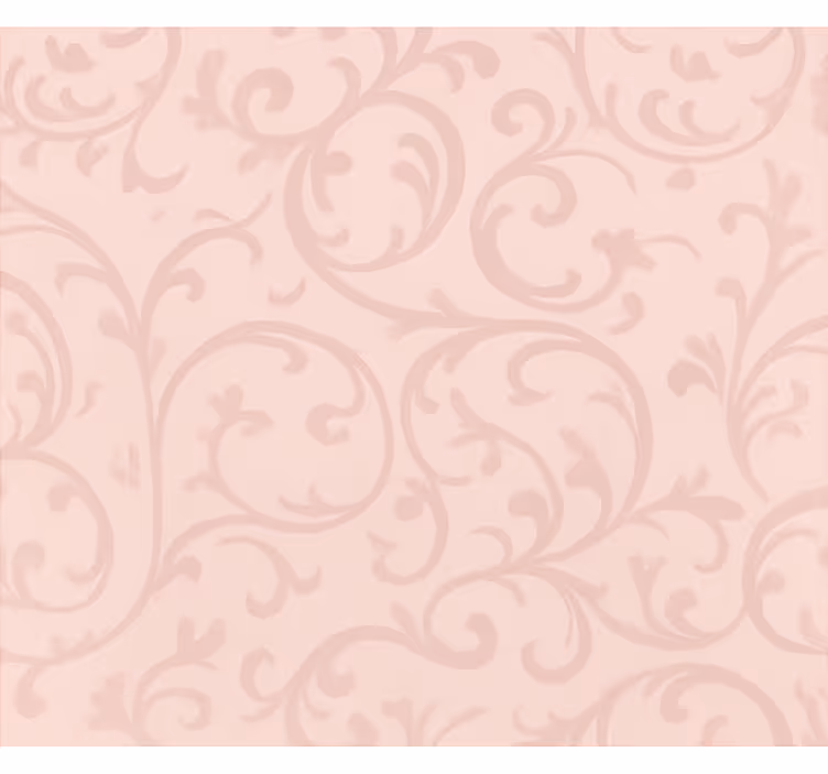 Toile fenêtre salon élégants volutes damassées - TenStickers