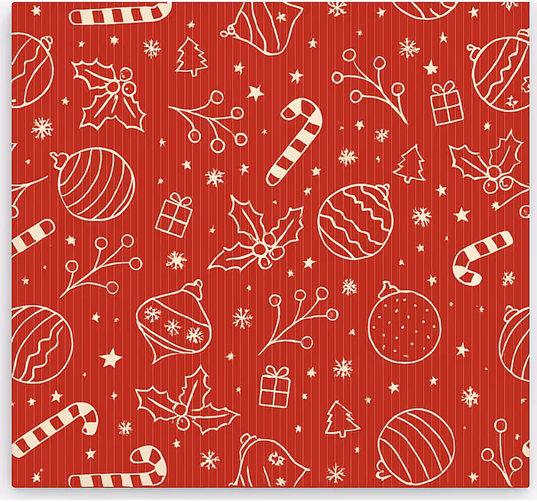 Toile fenêtre salon motif de rouge-gorge - TenStickers