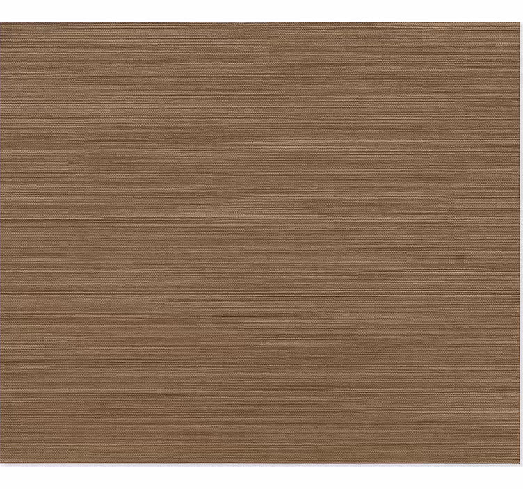 Toile fenêtre salle à manger effet tissé marron - TenStickers