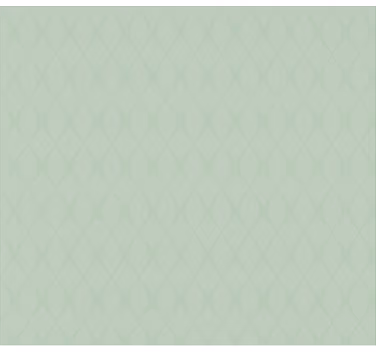 Toile fenêtre salle à manger diamants vert menthe - TenStickers