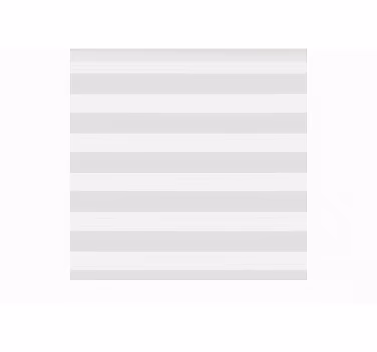 Toile fenêtre salle à manger rayures blanches transparentes - TenStickers