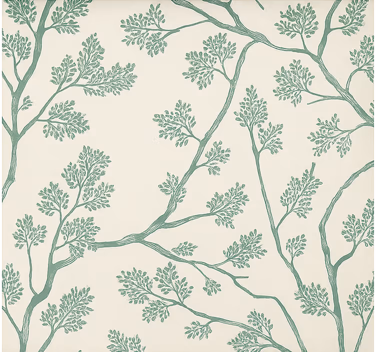 Store enrouleur salle à manger arbre printanier fleuri - TenStickers