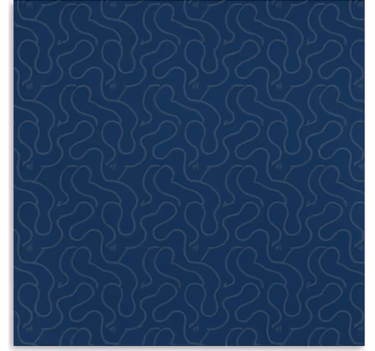 Toile fenêtre bureaux bleu ciel nocturne - TenStickers