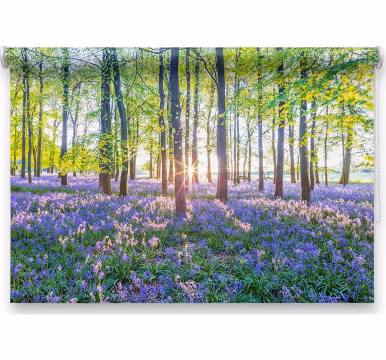 Toile fenêtre arbre modernisme inspiré de la nature - TenStickers