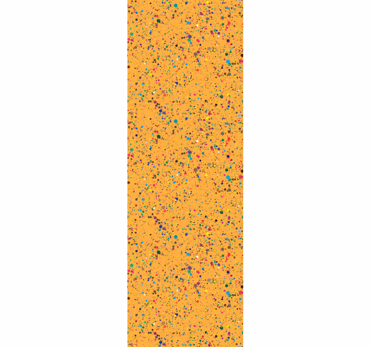 Toile fenêtre bureau éclats de couleur - TenStickers