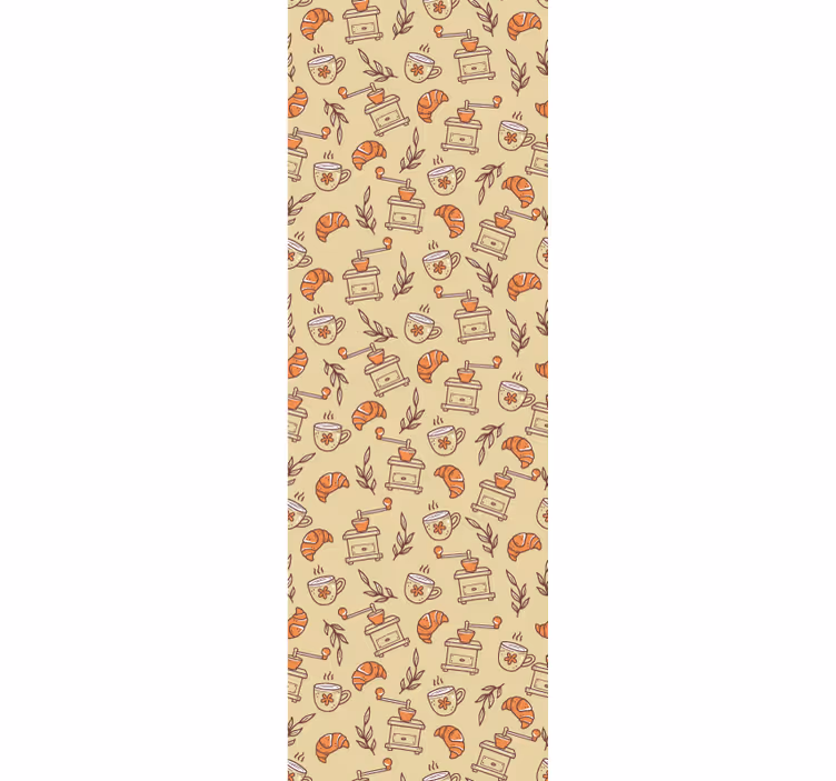 Toile fenêtre cuisine motifs culinaires - TenStickers