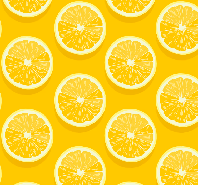 Toile fenêtre cuisine rafraîchissement agrumes - TenStickers