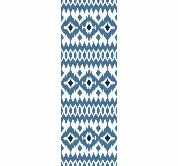 Toile fenêtre cuisine motif tribal style aztèque - TenStickers