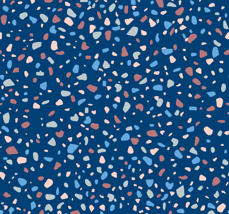 Toile fenêtre cuisine bleu terracotta - TenStickers