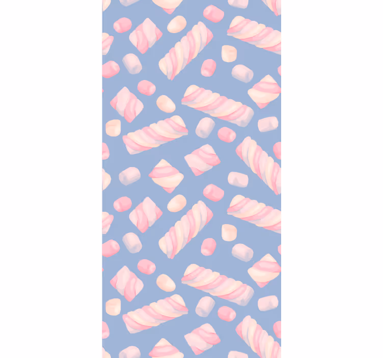 Toile fenêtre cuisine guimauve - TenStickers