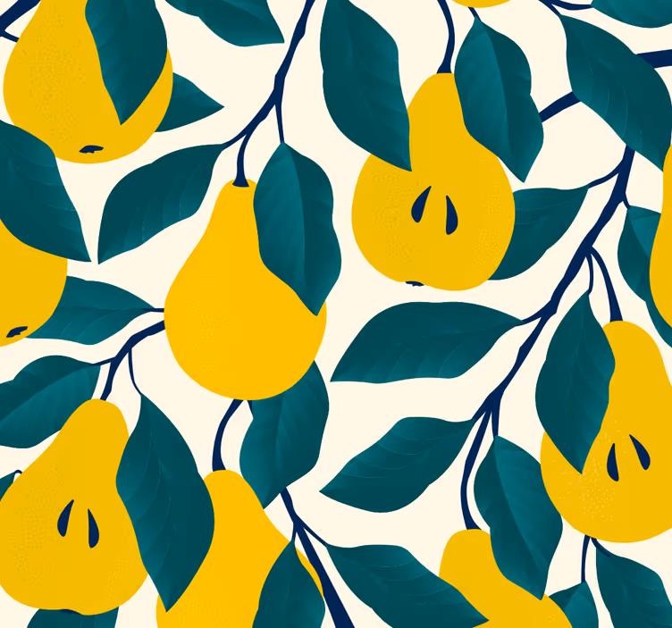 Toile fenêtre cuisine motif pairs - TenStickers