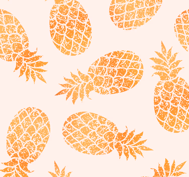 Toile fenêtre cuisine motif fruits tropicaux - TenStickers