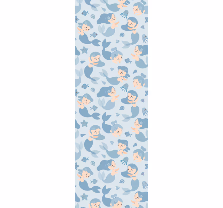 Toile fenêtre chambre enfant fantaisie sous-marine - TenStickers
