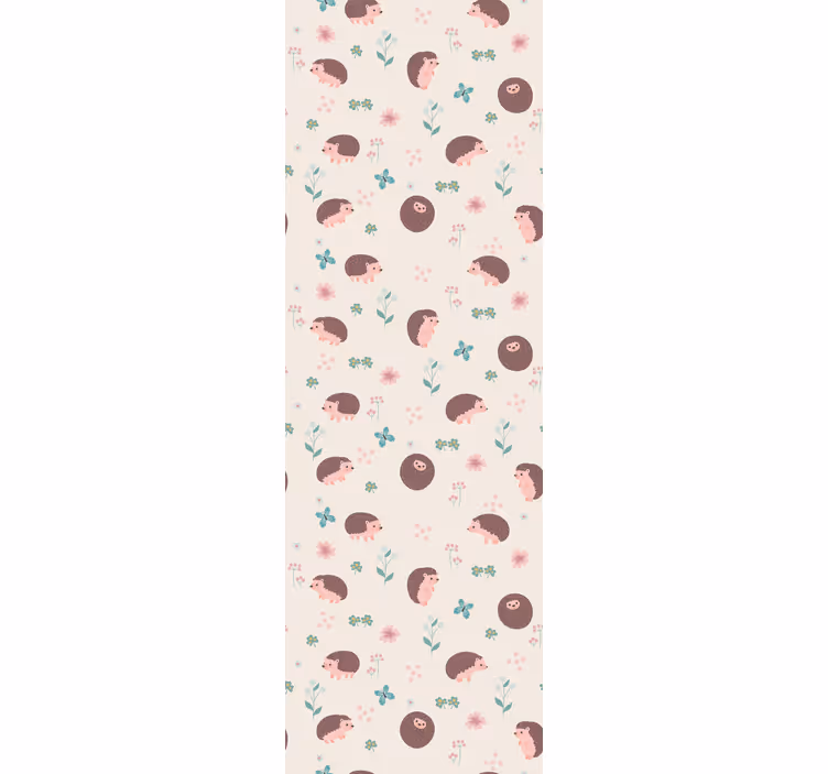 Toile fenêtre chambre enfant collection hérisson mignon - TenStickers