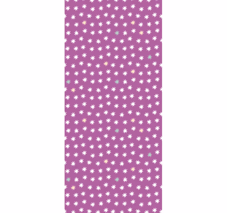 Toile fenêtre chambre enfant étoiles blanches pour enfants - TenStickers