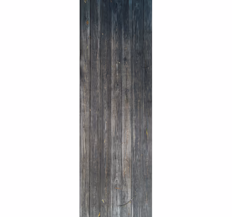 Toile fenêtre bureaux motif rustique gris cassé - TenStickers