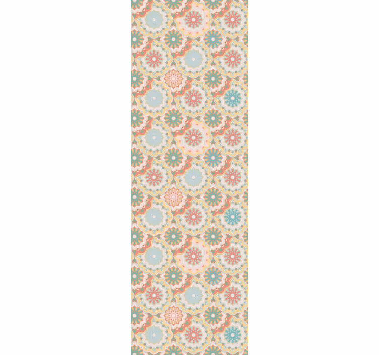 Toile fenêtre bureaux tissu "chic grand-mère" - TenStickers