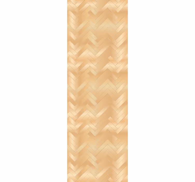 Toile fenêtre bureaux motif bois doré - TenStickers