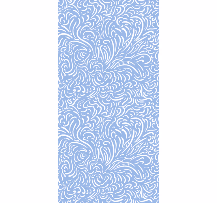 Toile fenêtre bureaux motif gelé - TenStickers