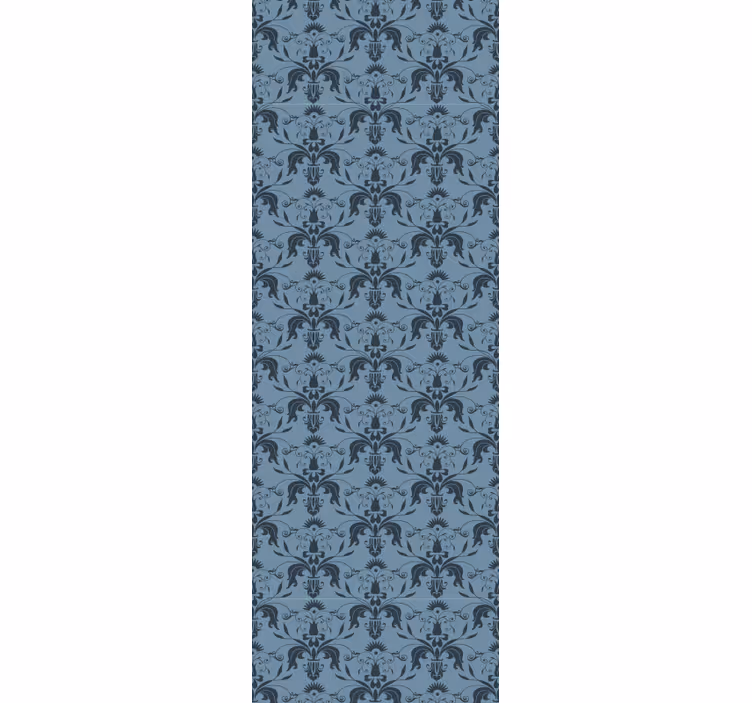 Toile fenêtre bureaux motifs floraux - TenStickers