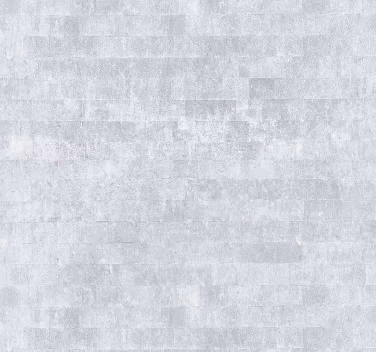 Toile fenêtre bureaux motif brique grise usée - TenStickers