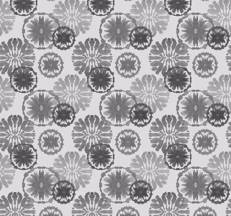 Toile fenêtre bureaux illusion peinte grise - TenStickers