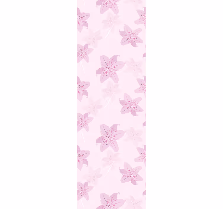Toile fenêtre chambre adolescent design floral féminin - TenStickers