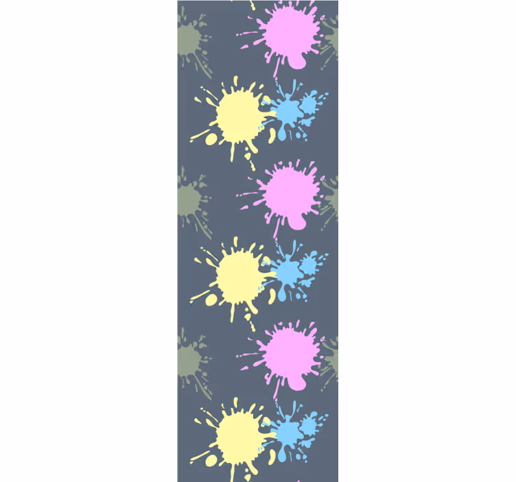 Toile fenêtre chambre adolescent mur multicolore - TenStickers