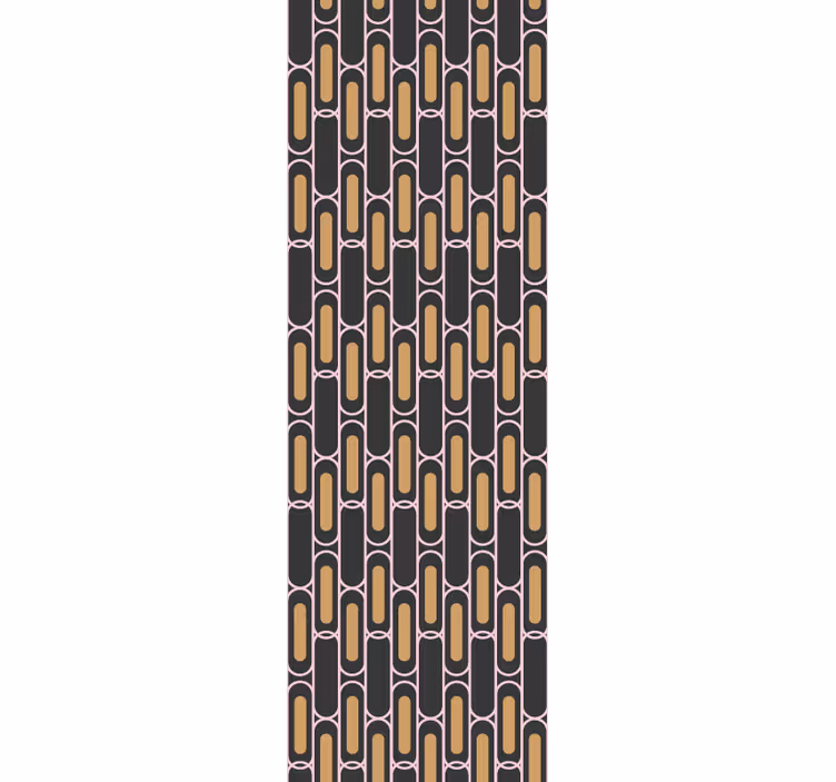 Toile fenêtre moderne arrangement de lignes géométriques - TenStickers