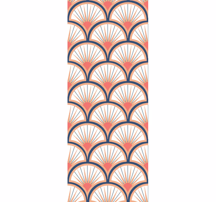 Toile fenêtre moderne élégance dans les arches - TenStickers