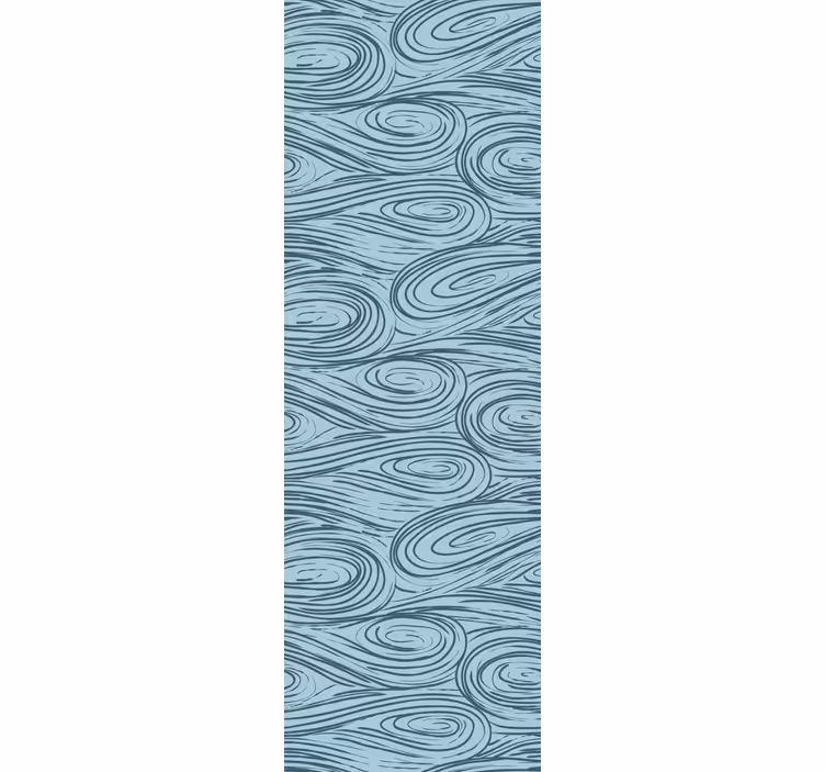 Toile fenêtre moderne imitation structure japandi - TenStickers