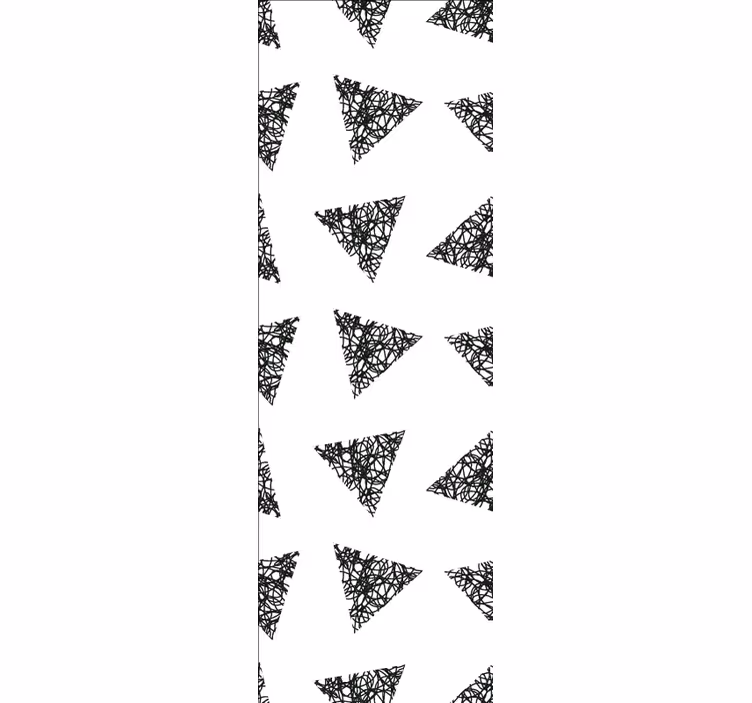 Toile fenêtre moderne motif pièces pourries uniques - TenStickers