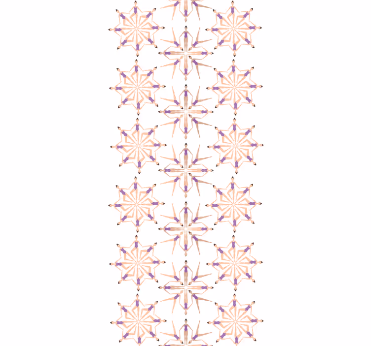 Toile fenêtre moderne motif figures de natation synchronisée - TenStickers