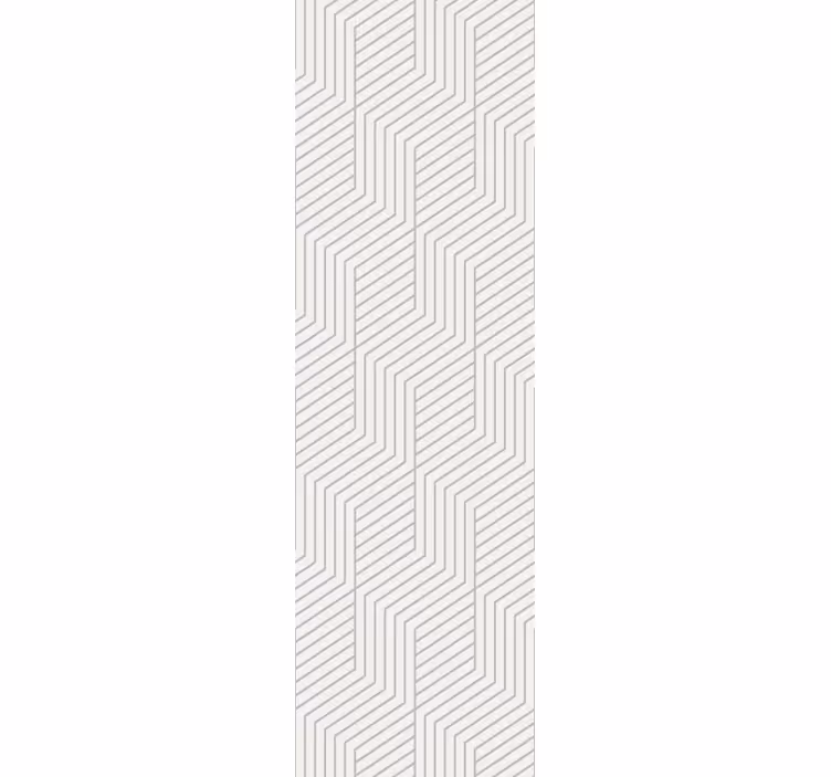 Toile fenêtre moderne octogones différents - TenStickers