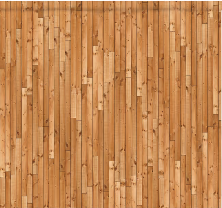 Toile fenêtre textures et motifs planches de pin vintage - TenStickers