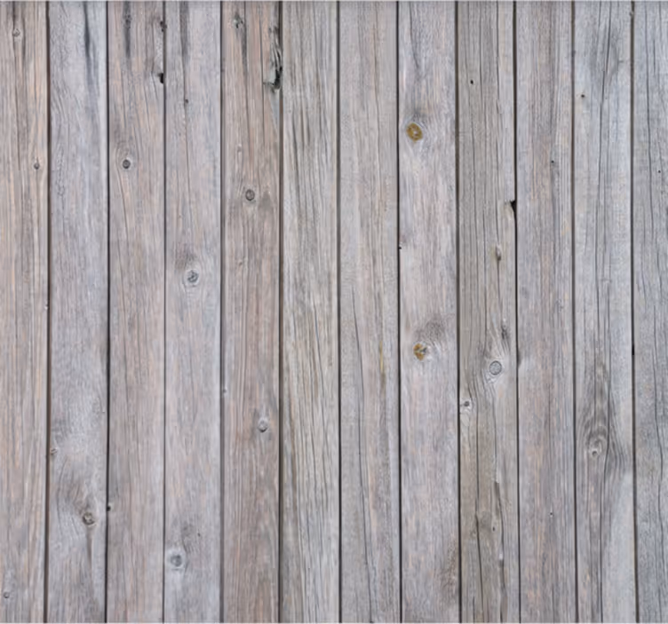 Toile fenêtre textures et motifs bois flotté argenté - TenStickers