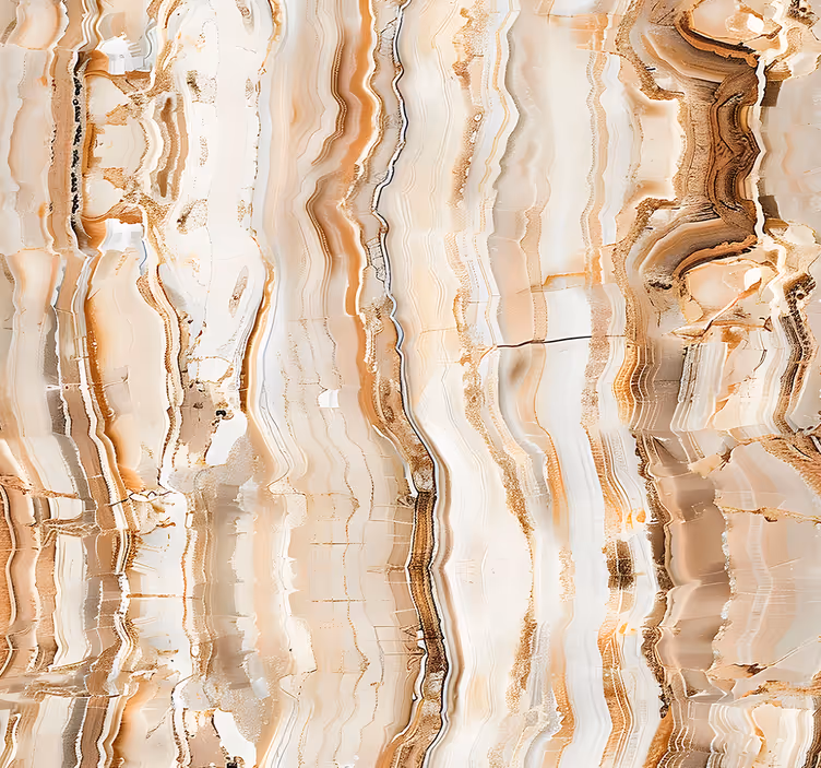 Toile fenêtre beige couleurs beiges - TenStickers