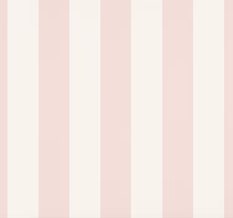 Toile fenêtre rose rayures douces blush - TenStickers