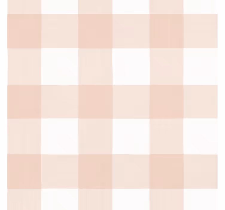 Toile fenêtre rose à carreaux roses - TenStickers