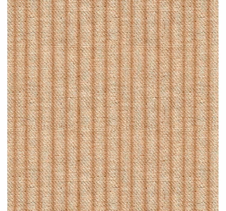 Toile fenêtre beige effet texture jute - TenStickers