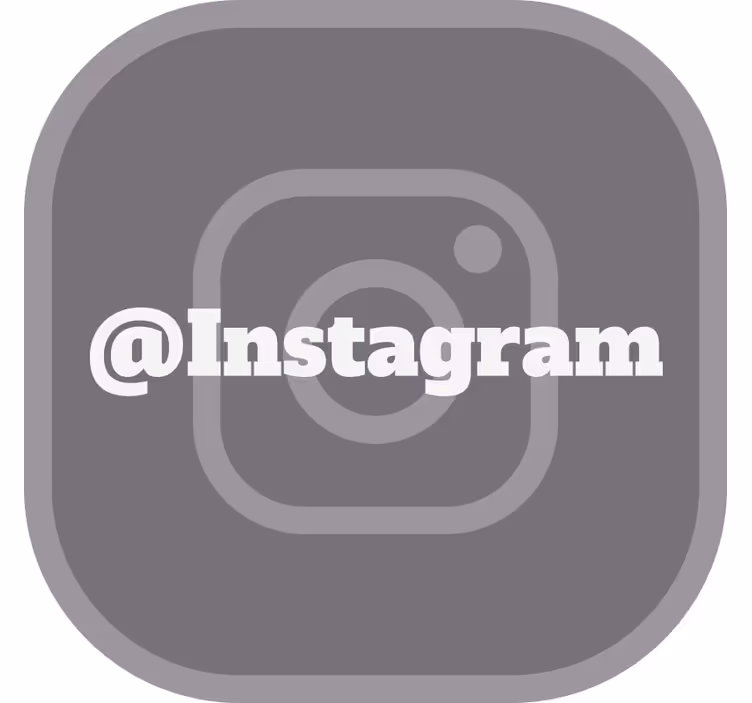 Toile fenêtre gris pour votre instagram - TenStickers