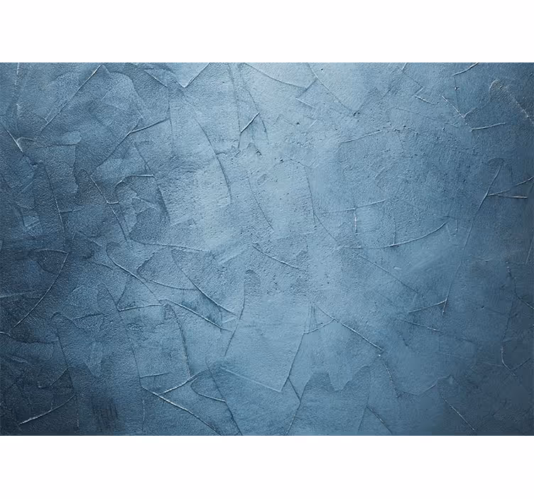 Toile fenêtre salon marbre vague bleue océan - TenStickers