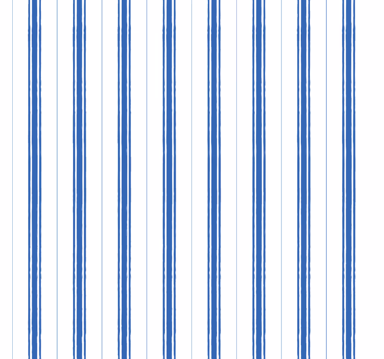 Toile fenêtre bleu nuances de bleu - TenStickers