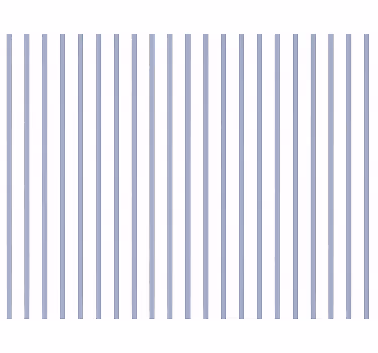 Toile fenêtre bleu rayures lavande - TenStickers