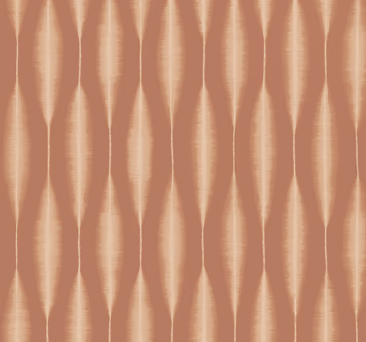 Toile fenêtre moderne ikat kasuri mousse mocha - TenStickers