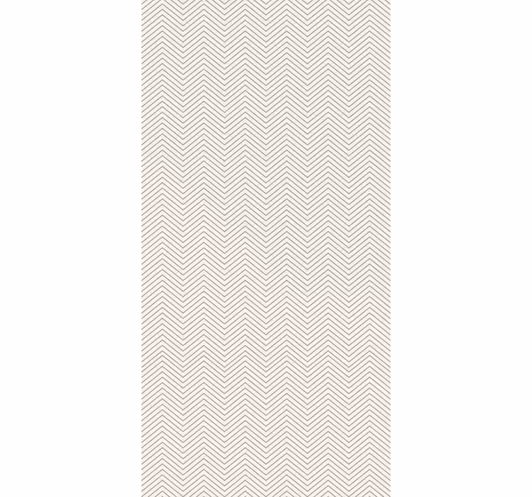 Toile fenêtre moderne lignes grises - TenStickers